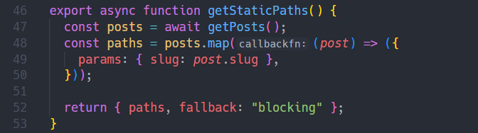 code with colored brackets